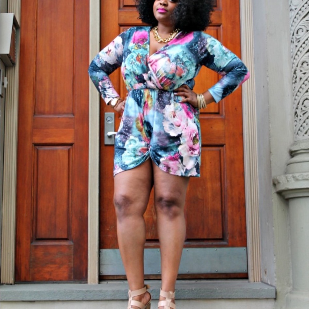 Boohoo Plus playsuit romper - Picture 2 of 3